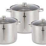 Alberto Stainless Steel Cookware Set 6 Pieces  image number 1