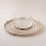 La Mesa 18pcs dinner set travertine collection image number 1