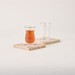 Dallaty glass 12 pcs tea set 90ML image number 2