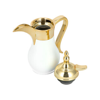 1Pc Steel Vacuum Mini Traditional White Gold 0.3Ml
