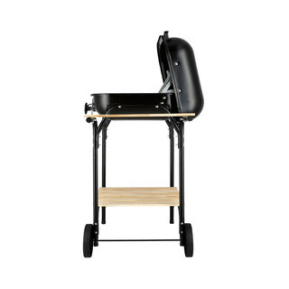 Square Trolly Grill In Black 18"