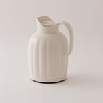 Dallaty Plastic Vacuum Flask, Off White 1L image number 1