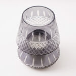 Homez sandalwood and patchouli glass scented candle with lid image number 3