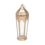 Moroccan Lantern Metal And Glass image number 0