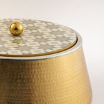 La Mesa metal food server 36*36*17cm, gold image number 2