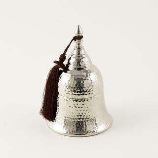 La Mesa Metal Serving Bowl For Hospitality, Silver, Small Size