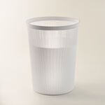 Homez Waste Bin 11.5L, White Dia 25Cm image number 0