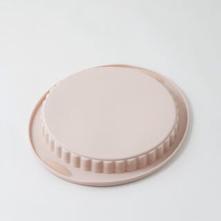 Alberto slilicone 9" pizza baking mold 30.5*27*3cm, beige