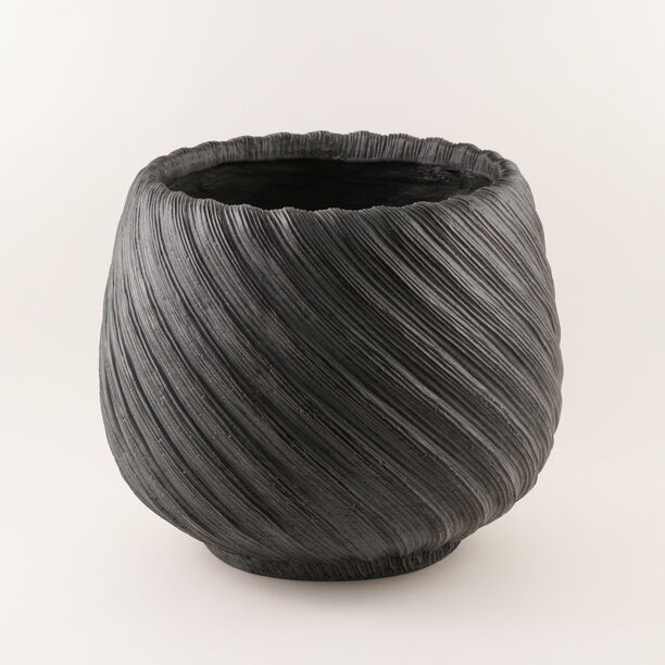 Mandana Planter Resin Black 49x49x40.2cm image number 0