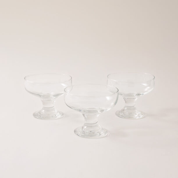 Buy 3pcs glass ice cream bowls 260 ml Online Nice