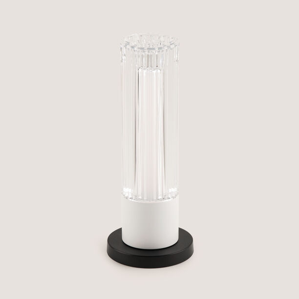 هومز مصباح طاولة Led ألومنيوم بقاعدة تاتش، أبيض image number 0