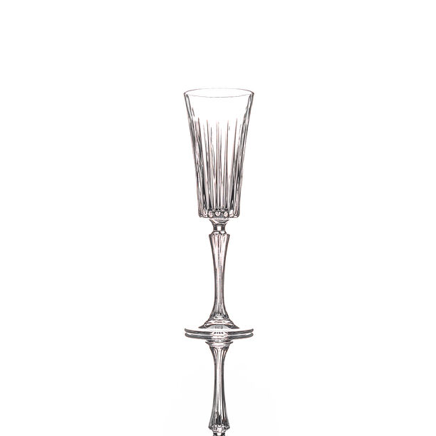 RCR transparent crystal glassware 6 pcs set with base image number 2