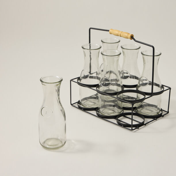 Alberto Drinking Glass Set 7 Pieces With Stand image number 1