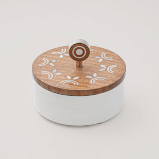 Pearl Collection Dallaty Date Bowl, Natural, 13.5*13.5*10 cm