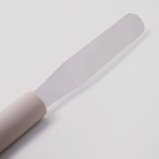 Alberto stainless steel saptula 29*3.7*2cm, cream