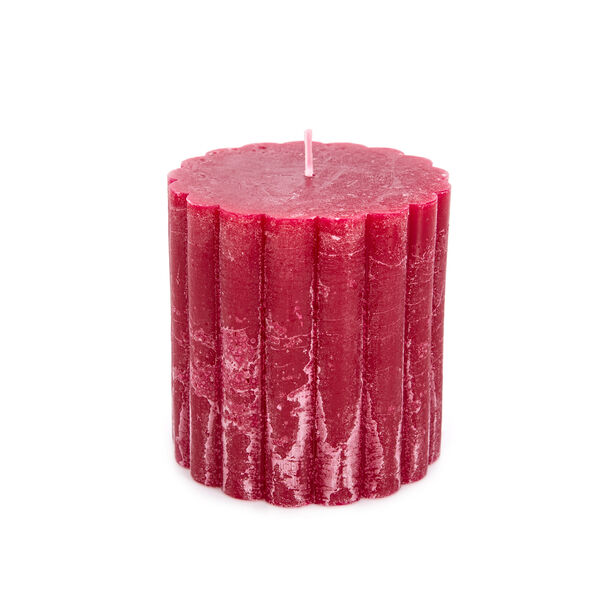 Pillar Candle Rustic, Ridge Aqua Breezy Beach  image number 0