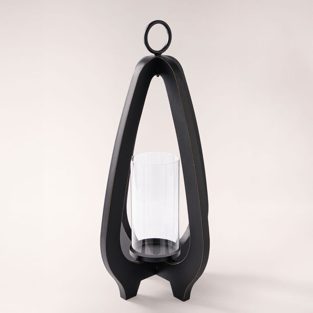 Black lantern, 28*28*55 cm image number 0