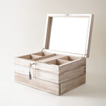 Homez jewelry box, 3 layers 36.8*27.3*18.4cm image number 4