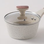 Alberto aluminum 7pcs cookware set, cream image number 9