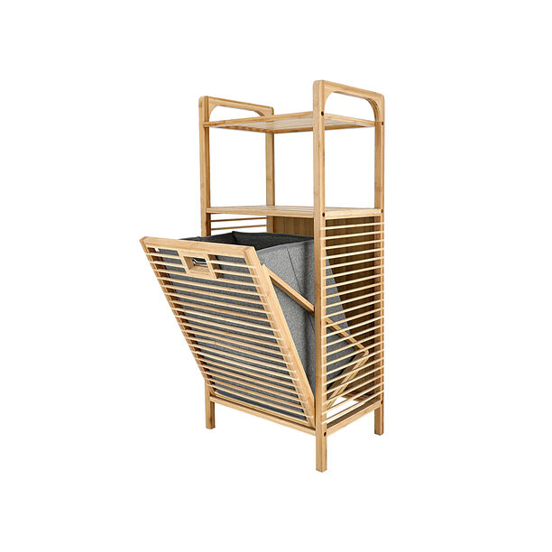 Bamboo Laundry Basket 40*30*95 image number 3
