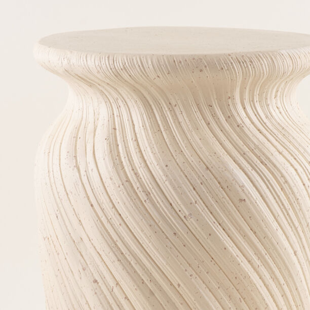 هومز مقعد ديكوري ريزن بلون كريمي 33.5*34*43.5 سم image number 2