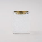 Luster Collection Acrylic Candle Holder, 8.2*8.2*10 cm image number 1