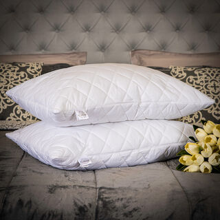 Diamond Quilted Cover Pillow 