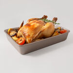 Alberto Carbon Steel Roaster Pan 35*25*6Cm image number 5
