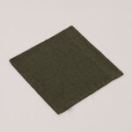 بوتيك بلانش غطاء وسادة بدون حشوة بتصميم بولي بوكليه 45*45سم، أخضر image number 2