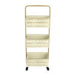3Tiered Metal Square Serving Trolley image number 2