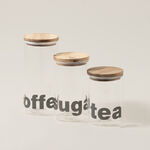 Alberto 3Pcs Glass Canister Set image number 0