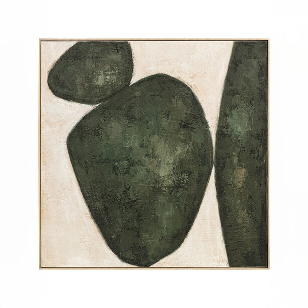 هومز لوحة جدارية كانفاس بإطار خشبي، 100*100سم image number 0