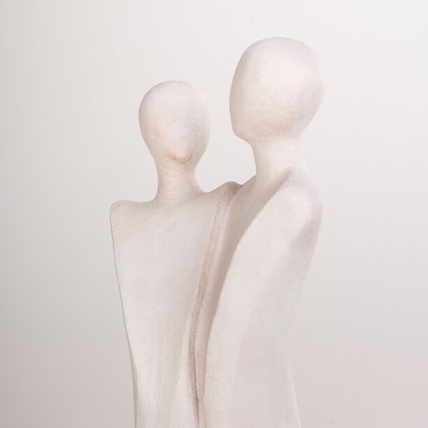 Homez off white resin woman sculpture 14.8*9.7*38.2 cm image number 2