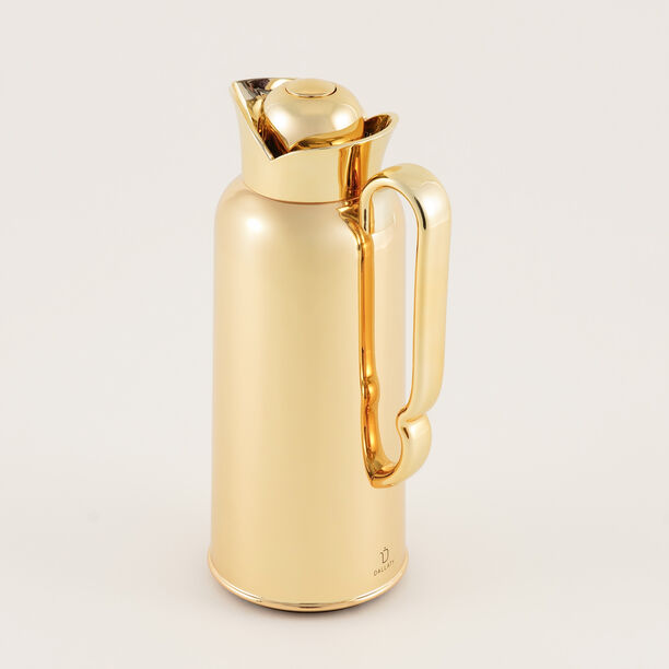 دلتي دلة ستانلس ستيل، ذهبي 1 لتر image number 0