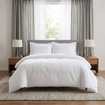 Boutique Blanche Duvet Cover Set 100% Cotton 400Tc Egyptian Super King White 260*240 Cm image number 3