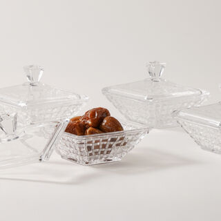 Dallaty Qurtuba Collection Porcelain Serving Bowl, White