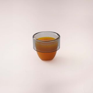 Dallaty white glass Saudi coffee cups set 6 pcs