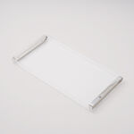 Dallaty Nacrylic Tray White Frosted image number 2