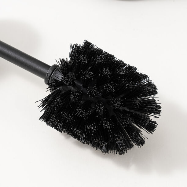 Cottage landrover plastic toilet brush curve pole, black image number 3
