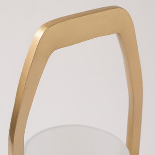 Lucerna Ramadan Geometric Lanterns Large, Gold 17*17*50Cm