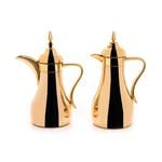  Dallety 2 Pieces Steel Vacuum Flask Set Gold image number 1