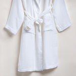 Cottage white cotton bathrobe L/Xl, 3 pcs set image number 5