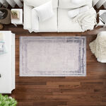 Cottage Carpet Silky Velvet 120X180 Cm Grey Border image number 0