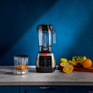 Alberto 2 in 1 robust plastic 1600W 1.6L blender