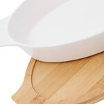 Oval Plate With Bamboo image number 2