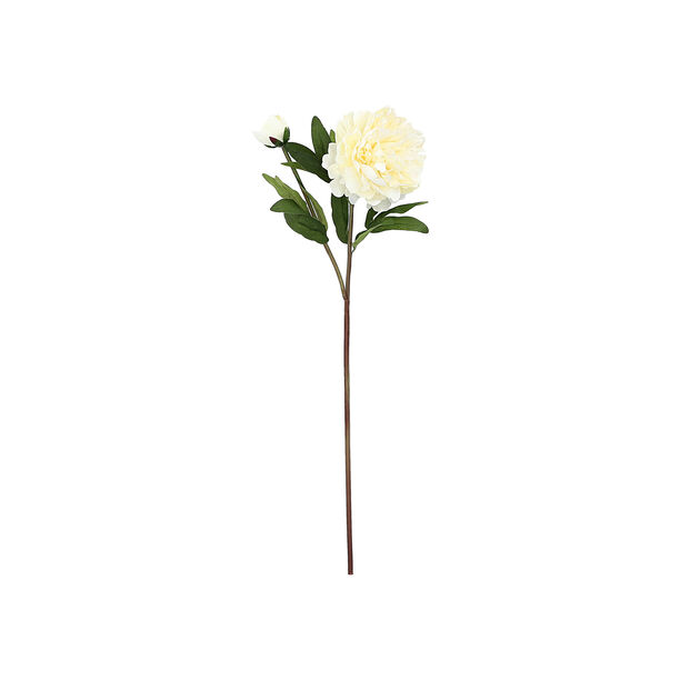 Artificial Flower Peony White image number 0
