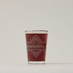 Moroccan Tea Glass 6 Pieces Silver H8.2Xt5.8X4.3 image number 0