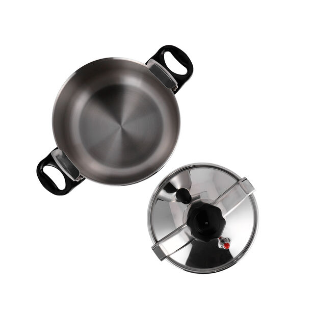 Stainless Steel Pressure Cooker, 7L image number 2