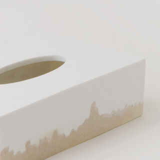 Homez sandstone tissue box, beige 26*16*9.6cm