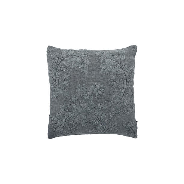 Cottage Jute Cotton Twill Cushion 50*50 cm Gray Blue image number 1